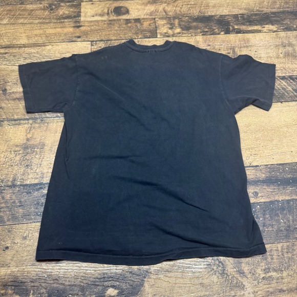 Hanes Beefy-T Hard Rock Cafe Chicago‎ Graphic T-Shirt Vintage Black L - Picture 5 of 5